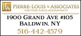 Pierre-Louis & Associates CPA, P.C. Sponsorship Banner